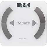 Balança de Bioimpedância digital Rhino BABAIN-180 BL SMART com bluetooth