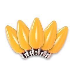 CHRISTMAS LIGHTS FACTORY - C9 - Orange - Super