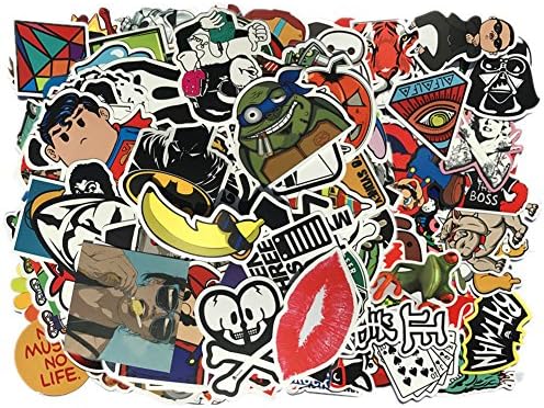 Car Stickers [150 pcs] , SHENGDELONG Laptop Stickers Waterproof Vinyl Stickers 3D Stereo Feeling Motorcycle Bicycle Luggage Decal Graffiti Patches Skateboard Stickers for Laptop -Random Sticker Pack