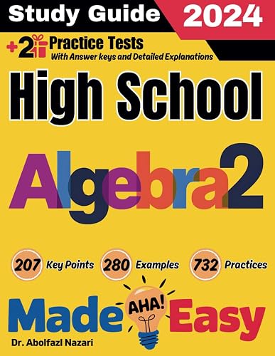High School Algebra 2 Made Easy: Ultimate Study Guide and Test Prep ...