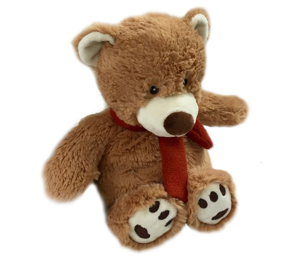 durable service Amazing Health oso y el paquete de peluche para el microondas trigo y no – lavanda beige oso - petdeoccidente.com
