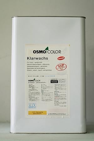 Amazon オスモ オスモカラー ウッドワックス 1101エキストラクリアー ツヤ消し 10l ワックス