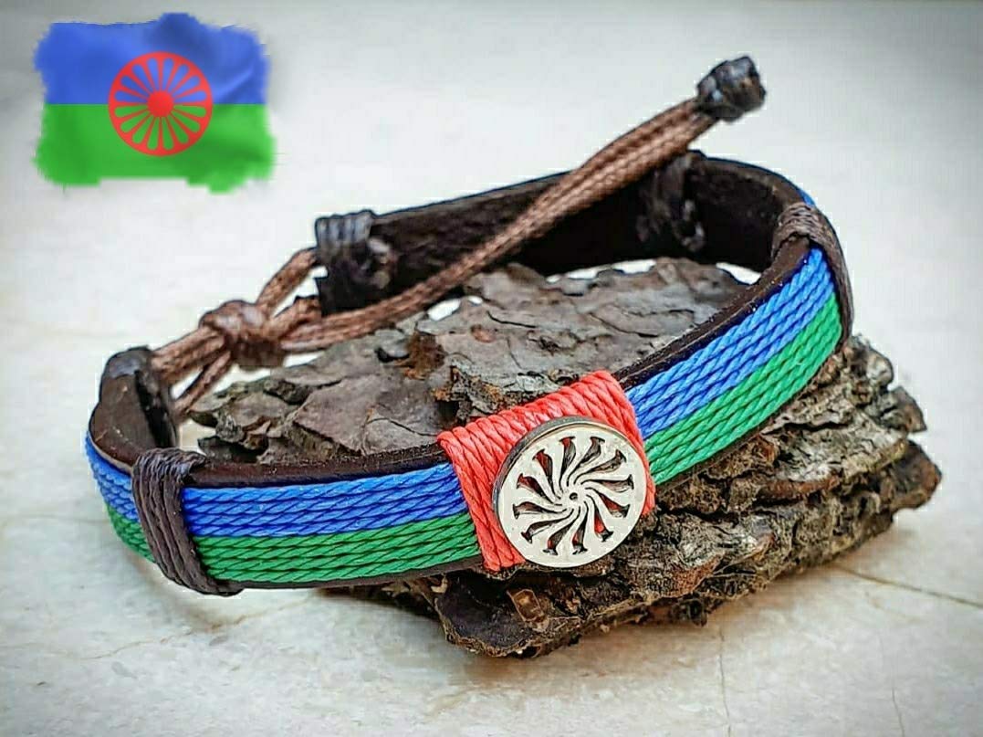 Pulsera Bandera Gitana: Amazon.es: Handmade