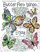 Adult Coloring Books: Butterflies Wings : Relax release and stress relieving patterns (Volume 15)