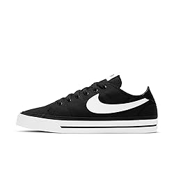 NIKE Men's Training Gymnastics Shoe, Black White, 7