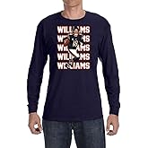 Long Sleeve Navy Chicago Caleb Williams Text Pic T-Shirt