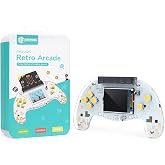 ELECFREAKS microbit Retro Makecode Arcade for STEM Education, Micro:bit Joystick Programming Learning Machine Supports Remote Control and Creat Games(Without Micro:bit)