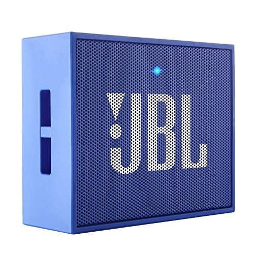JBL GO Portable Wireless Bluetooth Speaker W/A Built-in Strap-Hook (Blue)