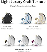 Yinyoo KZ ZS10 Pro Hybrid In Ear Monitor 4BA 1DD 3.5mm Cable 2 Pin view 8