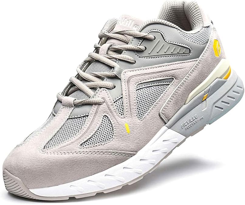 FitVille Men's Walking Shoes with Wide Toe Box Arch Support Trail