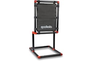 SPORTTISTA Baseball Strike Zone Target – Compatible with Plastic Ball Games & Blitzball, Durable & Stable Frame with Heavy-Du