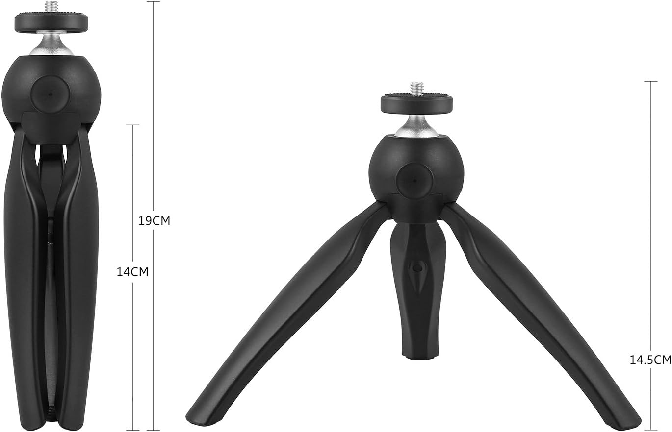 Mini Tripod Tabletop Stand with Ballhead for mini Projector DSLR Digital Cameras Video Gopro Nikon Canon Sony by WOWOTO : Camera & Photo