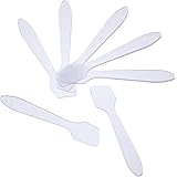 eBoot Disposable Facial Cream Mask Tip Spatulas Makeup Frosted Cosmetic Spatulas Mask Scoops, 100 Pack