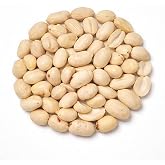 RAW Peanuts, Blanched, Shelled, Peanuts Great for Baking and Cooking (5 Pound)
