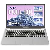 Lapbook 2023 Model 15.6" Full HD Windows 11 Home S Laptop - 8GB RAM 512GB SSD, AC WiFi, RJ45, Integrated Webcam - S15 N2 15 I