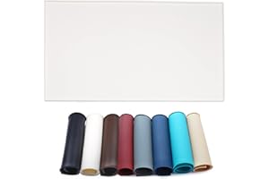 AMZNOVA Cat Feeding Mat, Silicone Pet Food Mat, Food Grade Waterproof Anti-Messy Raised-Edges Mat for Puppy Kitty Dog Cat, S(19x12inch), Ivory