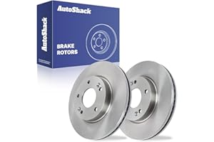 AUTO SHACK AutoShack Front Brake Rotors | Replacement For Kia Soul Seltos Forte Koup Forte5 Hyundai Elantra Coupe Veloster 2011-2020 Elantra 2013-2020 Elantra GT 2018-2023 Kona 2020-2023 Venue | 2-PC Set