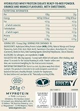 Myprotein Clear Whey Isolate Orange & Mango 261g 20g Protein Per Serve view 7