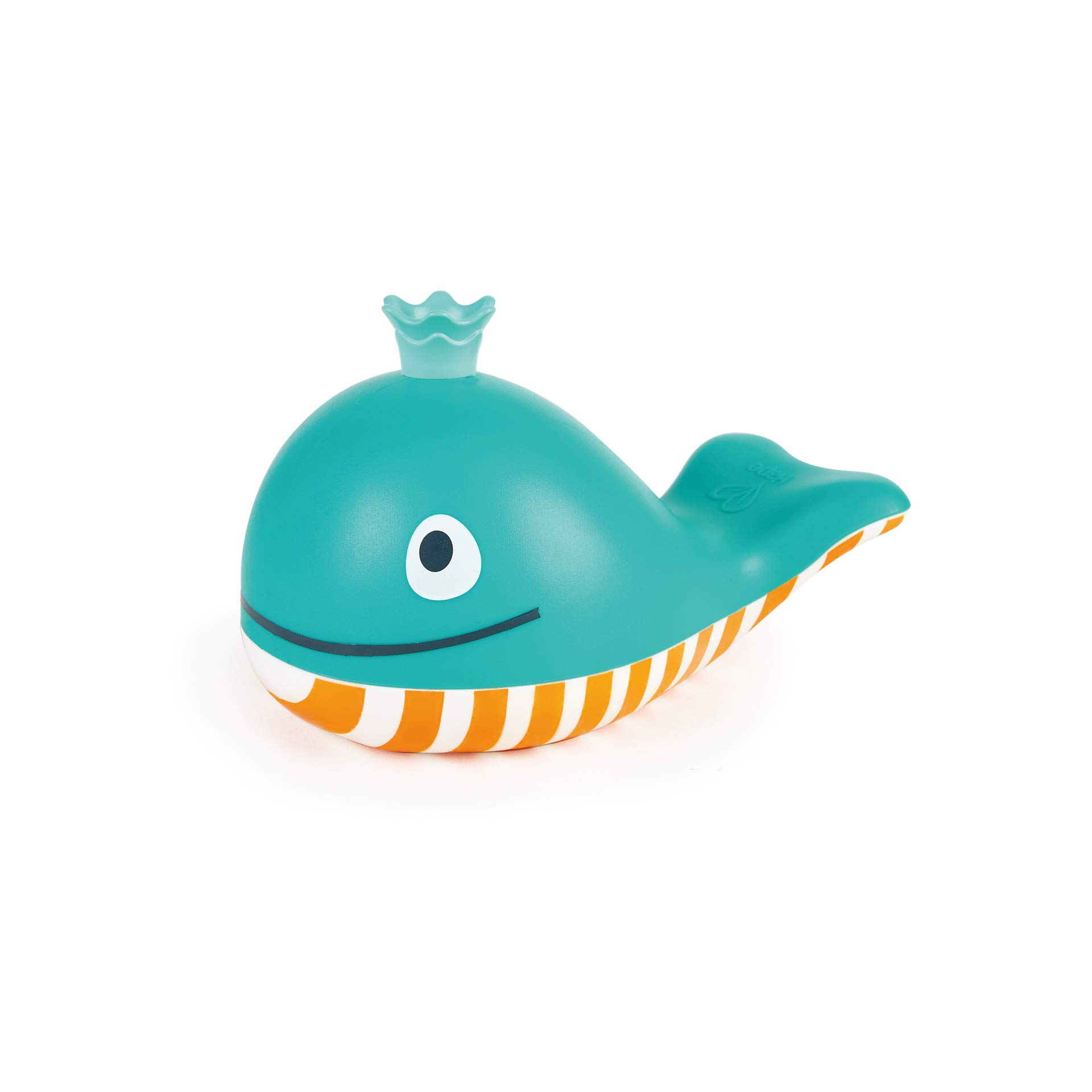 Hape Bubbling the Whale | Bubble Blowing Whale | Baby Water Squirt Toy | Bath Toy for Babies | For 18 Months +