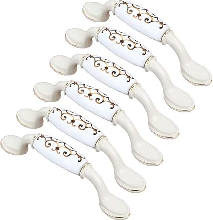 6 STK. Europäische Stil Schrank Schublade Griffe/zieht Moderne