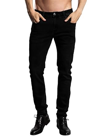black jeans fit
