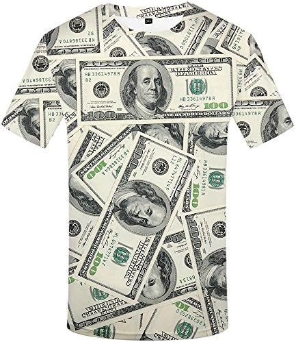 KYKU Brand The Dollar T Shirt Money T-shirts 3d T-shirt Mens Funny T Shirts Men 2017 Hip Hop Mens Clothing Casual Tshirt