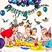 2 Pack Dinosaur Birthday Banner- 3D Dinosaur Happy Birthday Banner-Best Dinosaur Party Supplies?Jurassic World Party Supplies, Dinosaur Party Favors?6-7 Feet?