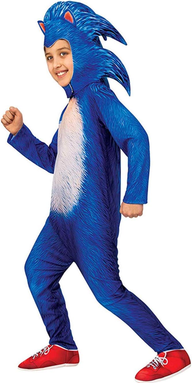 Sonic The Hedgehog Costume Children Game Character Cosplay Clothing Boy Birthday Party Halloween Kids Costume