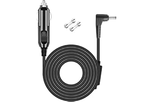 MJPOWER Car Charger for Oxygo Next, OxyGo FIT, Inogen One G3 G4 G5 / Inogen Rove 6 4 Oxygen Concentrator DC Power Cord Inogen BA-306 Car Charging Cable 12V 24V DC Adapter Auto Cigarette Lighter Cable