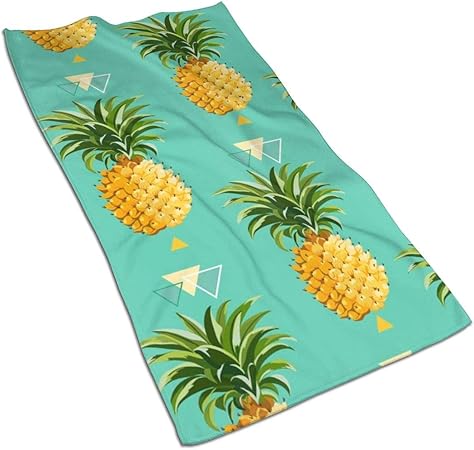 pineapple bathroom hand towels