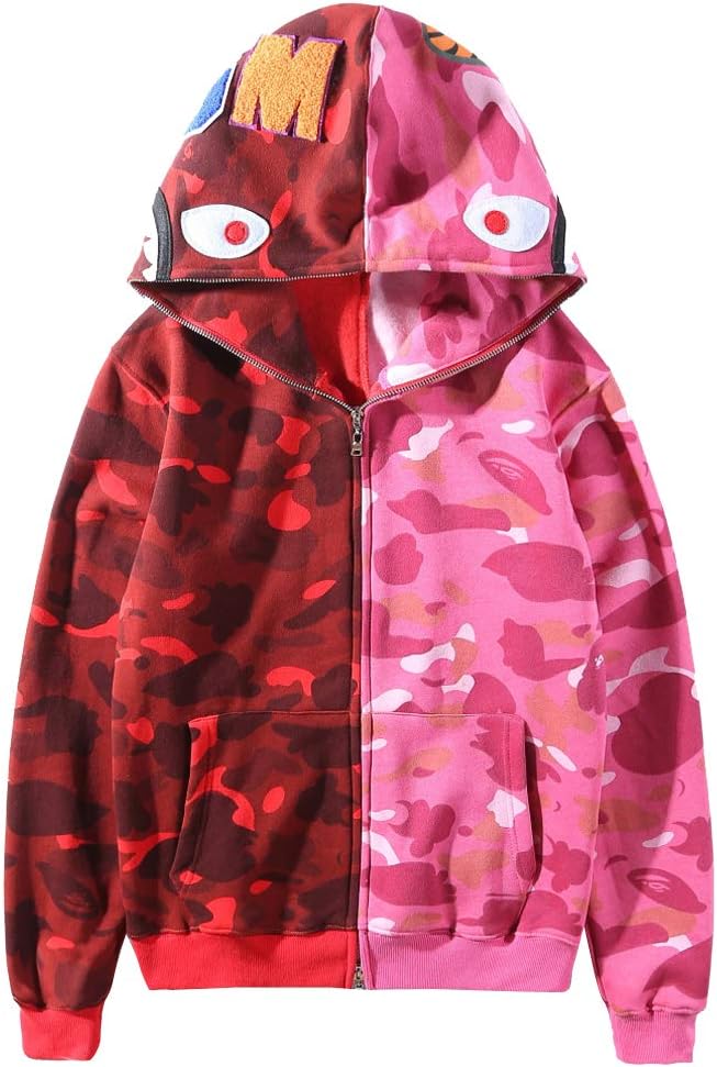 Mens Hoodies Sweatshirt Fashion Outdoor Tracksuit Casual Hip-Hop Funny Coat