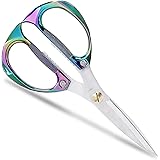 KISTARCH Heavy Duty Kitchen Scissors, 7.5inches Stainless Steel Multi-Function Kitchen Shears with Zinc Alloy Handle, Kitchen