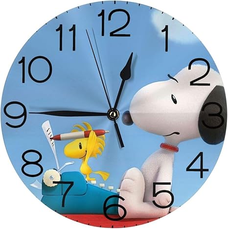 Amazon Co Jp 目覚まし時計 スヌーピー Snoopy 壁かけ時計 壁掛け時計 掛け時計 かけ時計 壁掛け 時計 とけい 丸い時計 置き時計 おしゃれ かべかけとけい 飾る時計 連続秒針 電波時計 円形掛け時計 壁時計 インテリア イレント 教室 家 部屋 オフィス 客室 ホーム