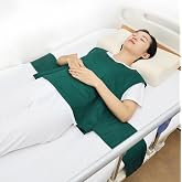 Vest Restraint Suit for Bed, Medical Bed Restraints Strap, Adjustable Constrain Bands Restraint Vests, Medical Bed Restraint Band for Elderly Manic Patients Care, Chest Waist Seat Belt (L)