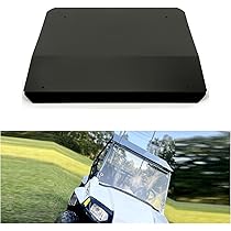 Scratch Resistant Windshield For 2009-2021 Polaris RZR 170 - Clear Polycarbonate Front Flip Screen