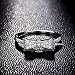DIFINES Fashion Cute Bow Knot CZ 18k White Gold Plated Eternity Band Engagement Promise Rings for Girls Women, Size 8
