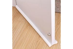 Under Door Draft Guard Stopper, 93 Cm Door Bottom Sealing Strip For Reducing Noise, Wind And Dust, Foam And Fabric Draft Bloc
