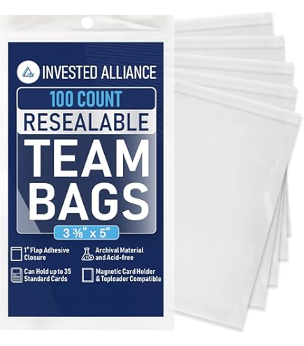Amazon.com: 400 Ultra Pro Standard Team Bags 4 Packs of 100 New Team Set  Lot Value Pack : Toys & Games