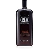 American Crew Men's Hair Styling Gel, Firm Hold, Non-Flaking, 33.8 Fl Oz, 33.8 fl oz