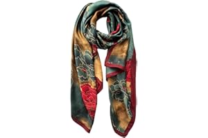 FONYVE Long Silk Like Scarf Lightweight Satin Scarves Large Sunscreen Shawl Wrap for Women