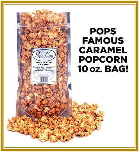 CARAMEL POPCORN!- HANDMADE-SLOW COOKED-CLASSIC FLAVOR-LARGE BAG-