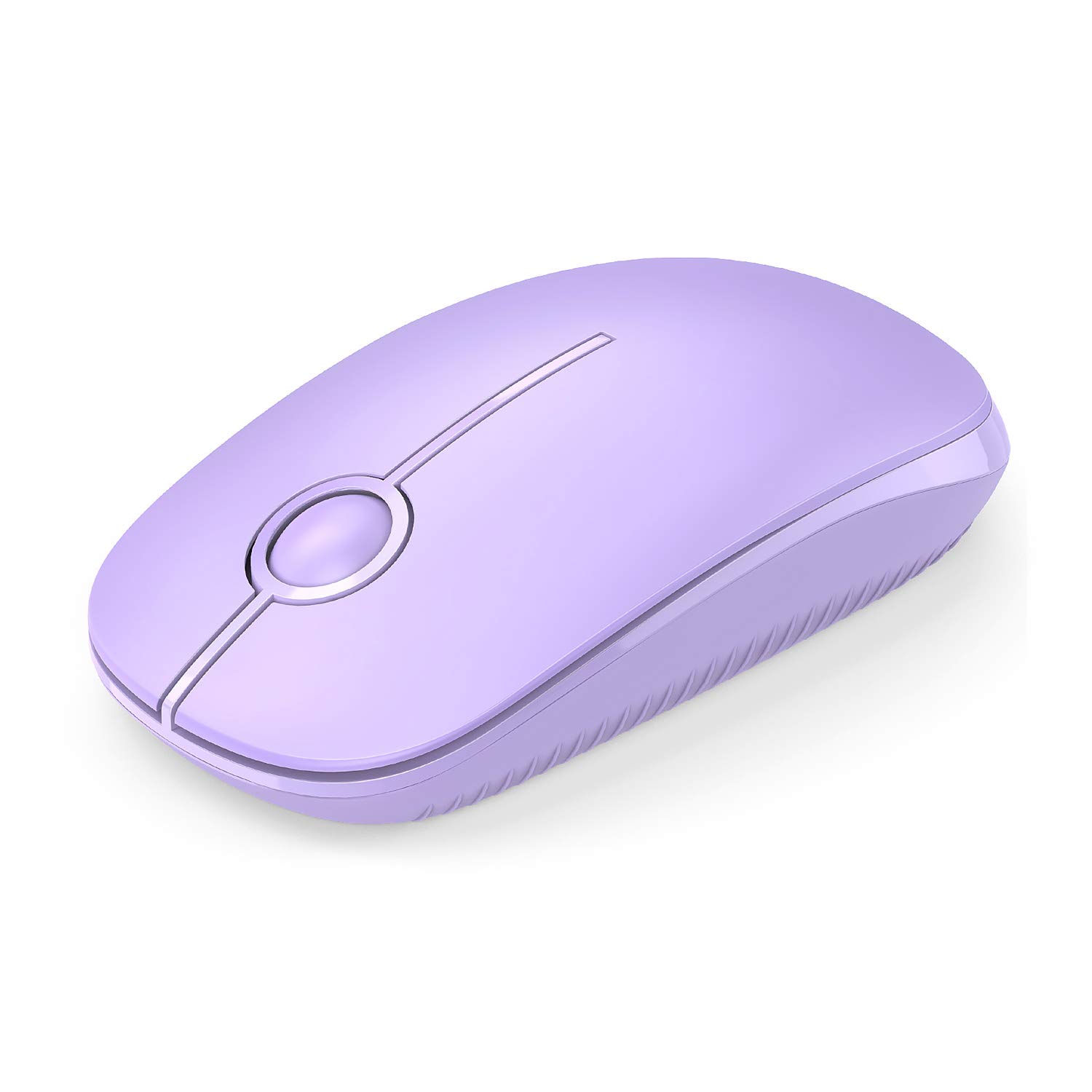 Photo 1 of Vssoplor Wireless Mouse, 2.4G Slim Portable Computer Laptop Mouse with Nano Receiver Quiet Silent Optical Mice for Notebook, PC, Laptop, Computer-Light Purple