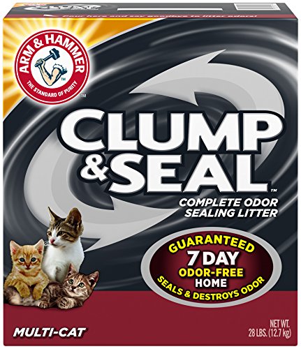 Arm & Hammer Clump & Seal Litter, Multi-Cat, 28 Lbs