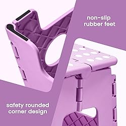 ACSTEP 13 Inch Folding Step Stool,Foldable Step