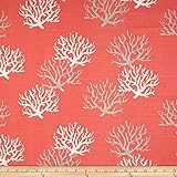Premier Prints Isadella Coral Slub Salmon Fabric