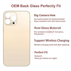 Perzework OEM Rear Back Glass Replacement