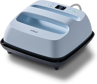 Cricut EasyPress 3 9 x 9 in Heat Press Zen Blue Bluetooth 205°C
