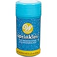 Wilton BLUE, 3.25 Oz SPRINKLES SUGAR, 3.25 Ounce (Pack of 1)