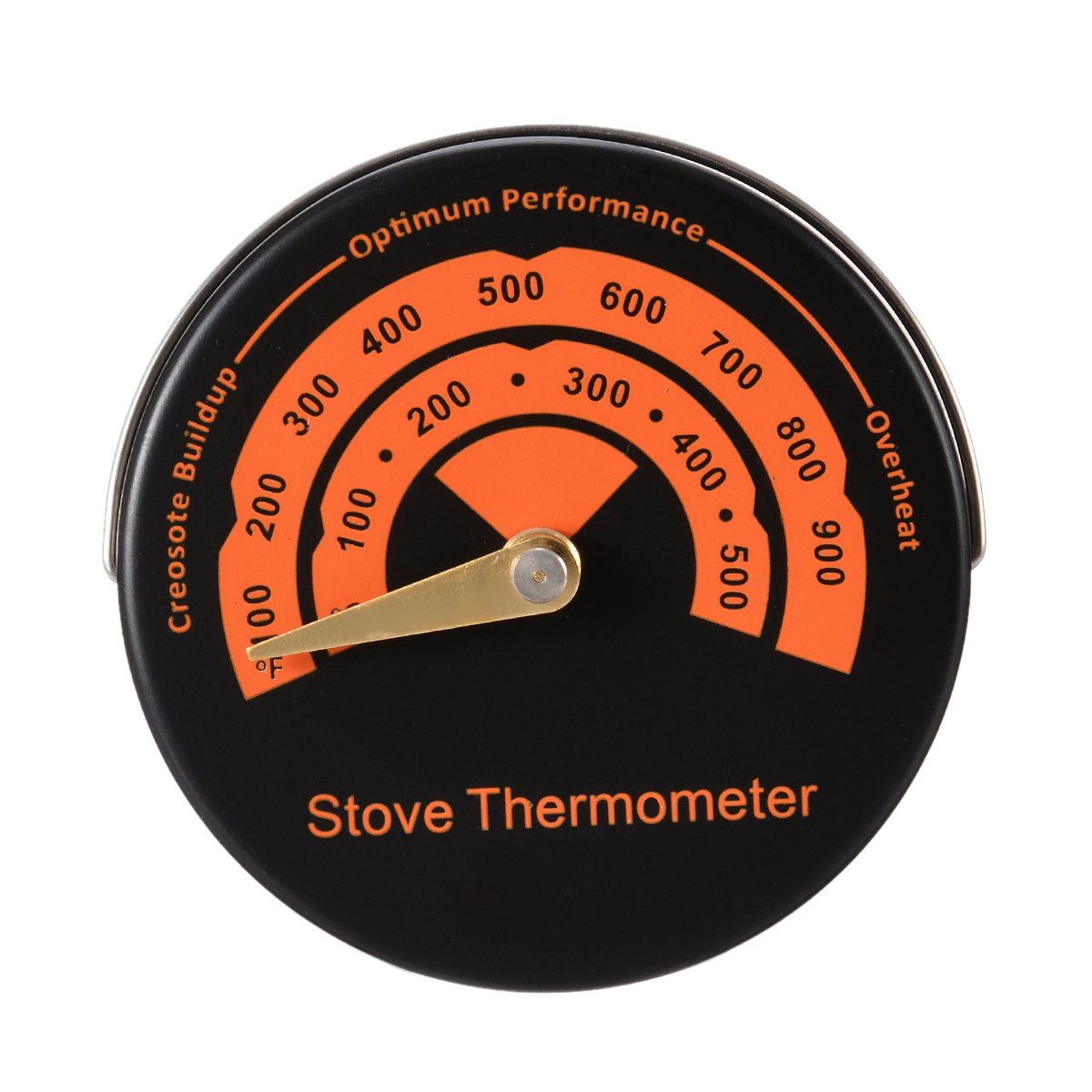 KINWAT Wood Burning Stove Flue Pipe Thermometer Temperature Gauge Arrival