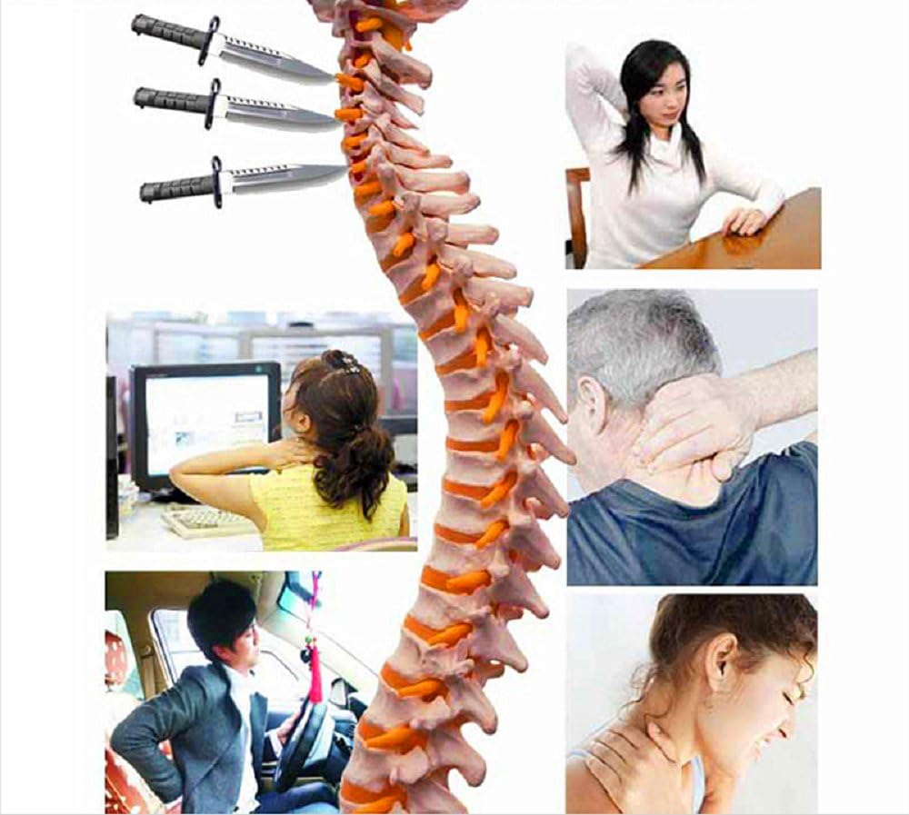 2 Pack Tourmaline Magnetic Therapy Thermal Self-Heating Neck Pad - Not Battery Operated, Massager Belt Neck Support Brace Massager Cervical Vertebra Protection Humidification and Heating: Health & Personal Care